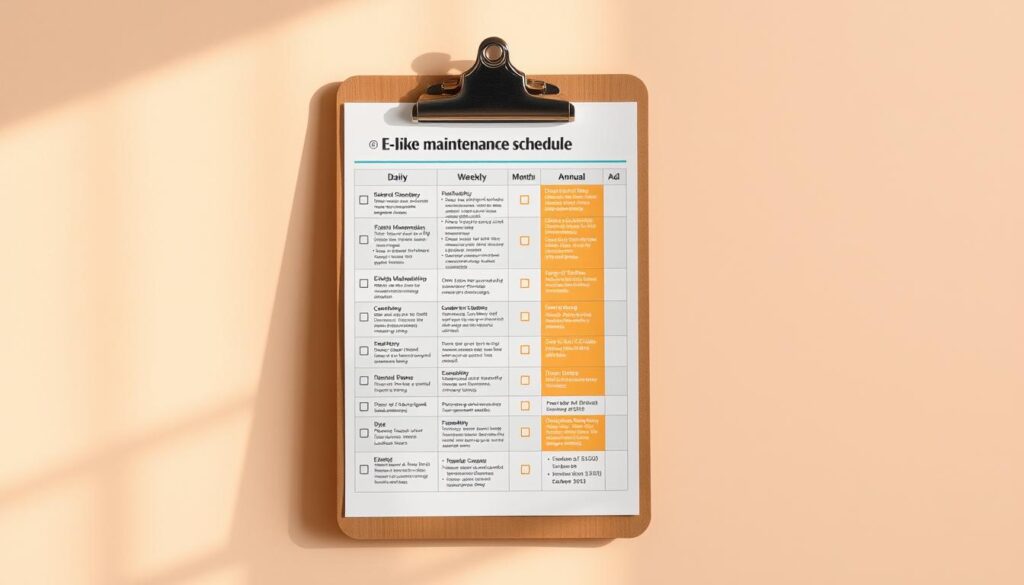 E Bike Maintenance Schedule